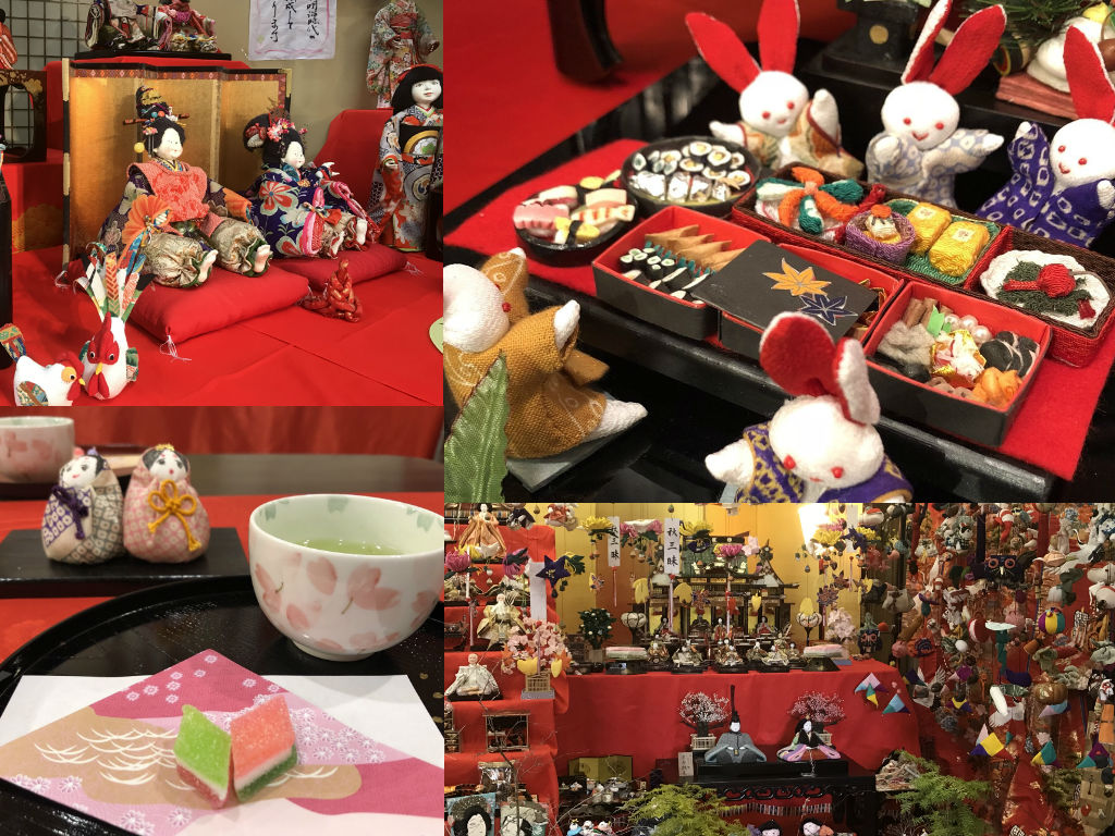 <h2>商店街のお雛祭り</h2>